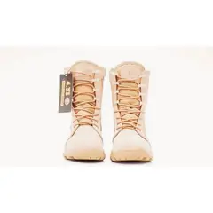 GENERICO - Botas o Borceguie de Cuero Beige