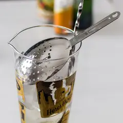 WINCO - Colador Julep de acero inoxidable