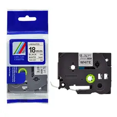 BROTHER - Cinta laminada para rotulador TZC 241 de 18 MM