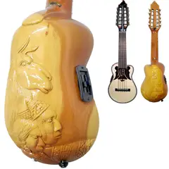 MALLKU - El chasqui - Charango Original Electroacustico de 2 bandas