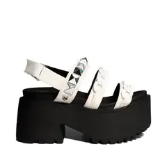 GOTTA - Sandalia Plataforma Blanca Mujer 15675