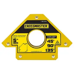 GENERICO - Escuadra Magnética 127mm 45° - 90° - 135° - 34 kg 9932266 Crossmaster