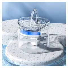 GENERICO - Dispensador automático de agua para mascotas 1.8l purificación