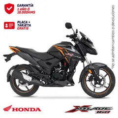 HONDA - MOTO X-BLADE NEGRO 160cc