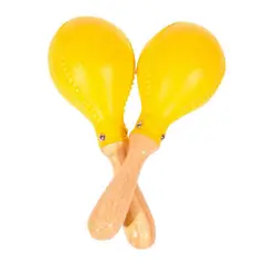 GENERICO - MARACAS PROFESIONAL LATIN PERCUSSION LP281 AMARILLO.
