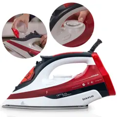 TAURUS - Plancha a Vapor Optima Perfect Suela cerámica Easy Drive