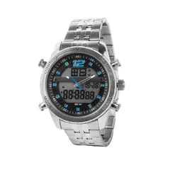 BOSELLI - Reloj Acuatico Hombre B501 - 1007118 Plateado 1007118 - Negro
