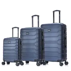 INUSA - Set de Maletas Juego de 3 Trend Azul TRJA