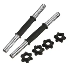 HOLGU - Manubrio Mancuernas con Seguros-Jeves