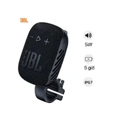 JBL - Wind 3s Parlante Portátil Para Bicicletas Bt 50auxfmTFmicroSD