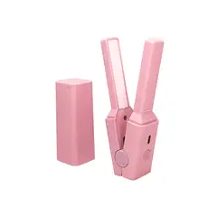 GENERICO - MINI PLANCHA PORTATIL ROSADO