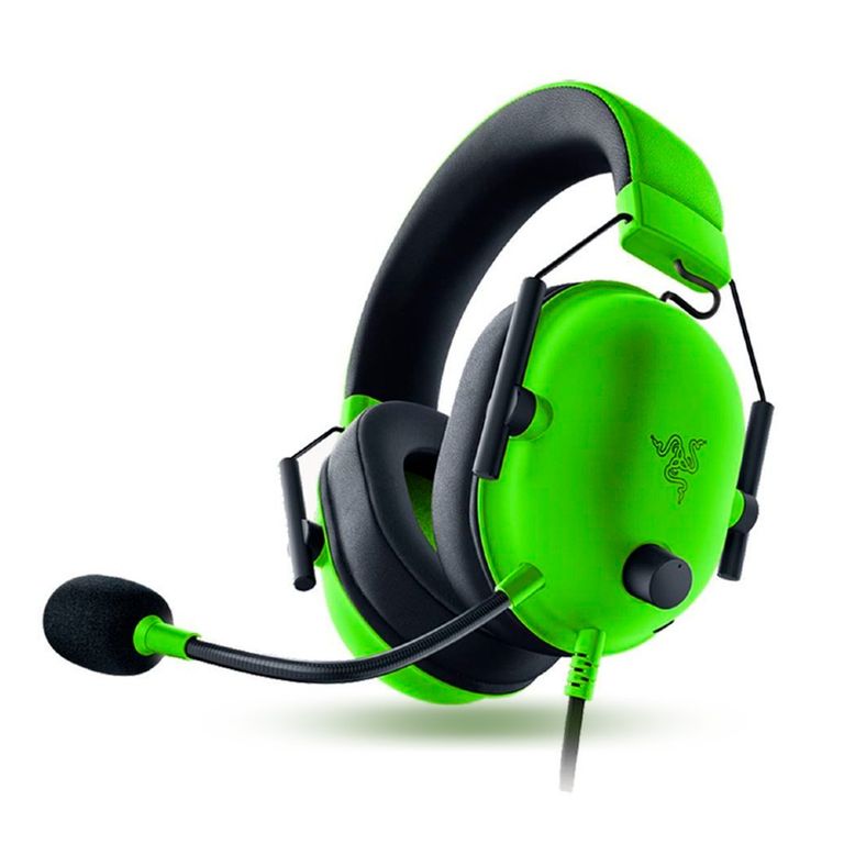 Audifono con Micrófono Gamer Blackshark V2 X Sonido 7.1 Green
