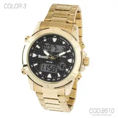 BOSELLI - RELOJ ACUATICO HOMBRE B510 - Dorado