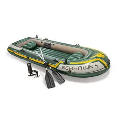 INTEX - - Bote inflable para 4 personas, SEAHAWK