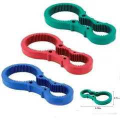 GENERICO - Abridor de goma frasco múltiples tapa de jarra de botella