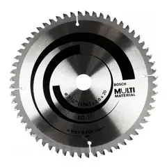 BOSCH - Disco Sierra Circular 7 1/4" 60D Multimaterial