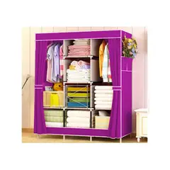 GRETAIL - Ropero Closet Organizador Ropa De 3 Cuerpos Labrado Morado