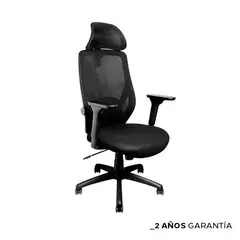 ZIYAZ - Silla De Oficina Ergonómica Marsella CCabezal Giratoria