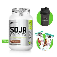 UNIVERSE NUTRITION - Proteína Vegana Un Soja Complex 1.5 Kg Chocolate + Regalos