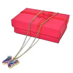 GENERICO - Collar de mariposa color multicolor cristal