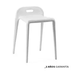 ZIYAZ - Silla Bar Caris Gris Claro