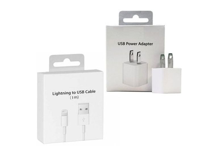 Cable usb lightning + cargador iphone x 1 Metro