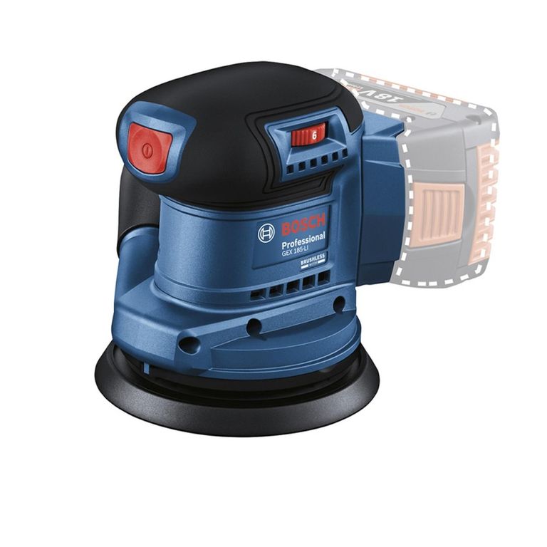 Lijadora Excéntrica 5 18V Brushless Baretool GEX 185-LI