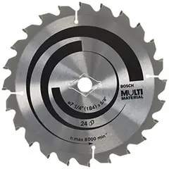 BOSCH - Disco Sierra Circular 7 1/4" 24 D Multimaterial 2608.640.942-000
