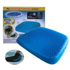 GENERICO - Asiento Cojín Confortable de Gel con Funda