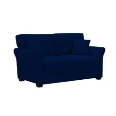 HOME PREMIUM - Sofá 2 Cuerpos Candy Azul Oscuro