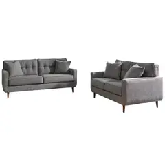 ALTO HOGAR - Juego de Sala Sienna 3 2 Gris