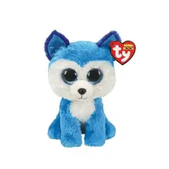 TY - PELUCHE BEANIE BOOS PRINCE HUSKY AZUL REGULAR 36310