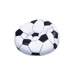 BESTWAY - Sillón inflable de pelota futbol -