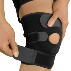 HOLGU - Rodillera Ortopédico Ajustable Velcro Triple Ajuste