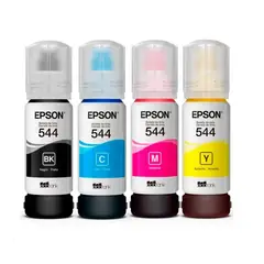 EPSON - Combo kit Tinta T544 4Colores L1110 L3110 L3150 L5190