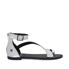 GOTTA - Sandalia Plana Plateada Mujer 33711