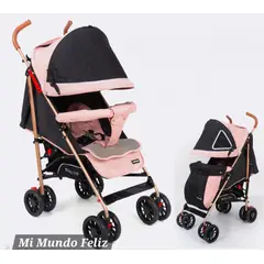 BABY HAPPY - Coche Baston Para bebe New Pink