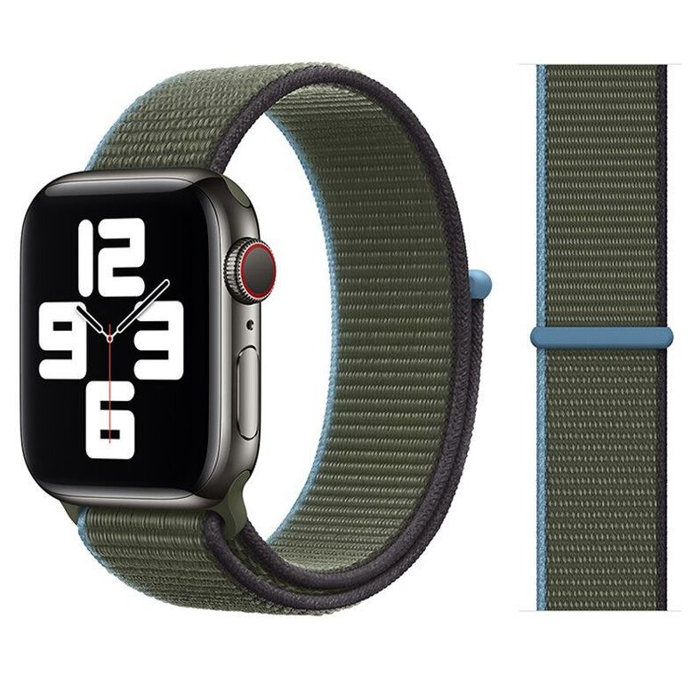 Correa Nylon Classic para APPLE WATCH 41mm - 40mm - 38mm - Verde2