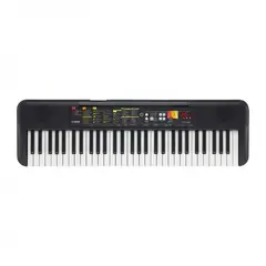 YAMAHA - Teclado psr f52 5 octavas 61 teclas - negro