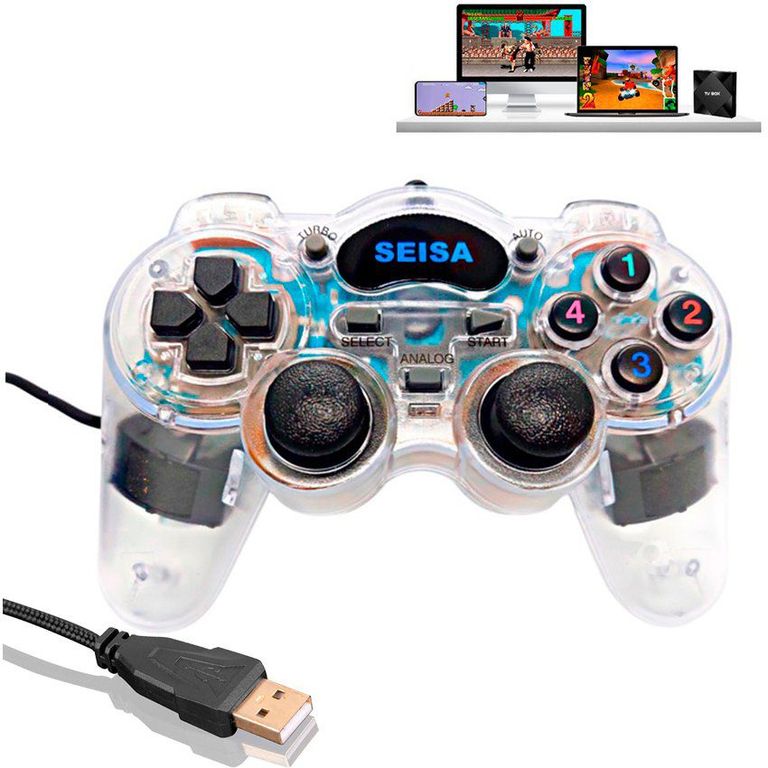 Mando usb para pc y laptop 3 metros cable