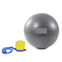 GENERICO - Pelota Yoga Para Gimnasia 85cm Plomo Con Inflador