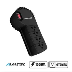 AVATEC - ESTABILIZADOR DE VOLTAJE 4 TOMAS AVA-108 1000VA