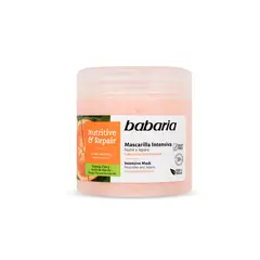 BABARIA - Mascarilla Intensiva Cabellos Secos y Dañados