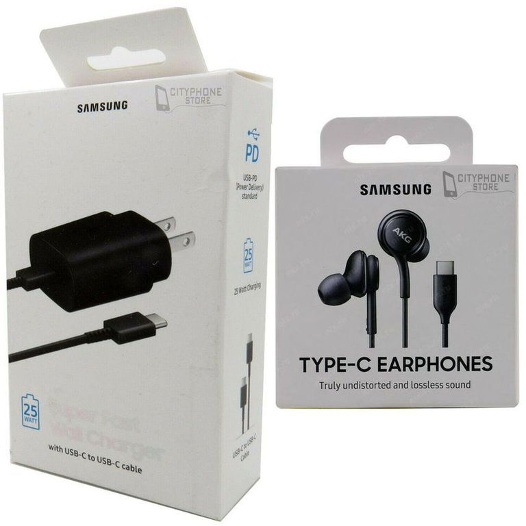 Audífono Akg Tipo-c Cargador 25w s21 s21 Plus