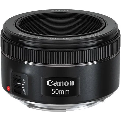 EF 50mm F 1.8 STM Lens - Black