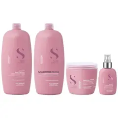 ALFAPARF MILANO - Shampoo 1000ml Acondicionador Mascarilla Spray Alfaparf Moisture