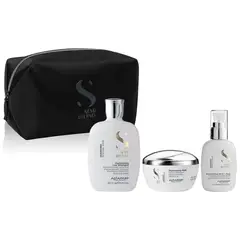 ALFAPARF MILANO - Shampoo Iluminador Sin Sal 250ml + Mascarilla + Crema Alfaparf Diamond