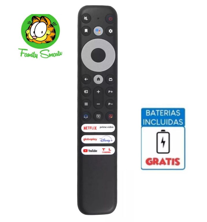 Control remoto genérico para TV inteligente TCL RC902V Pilas