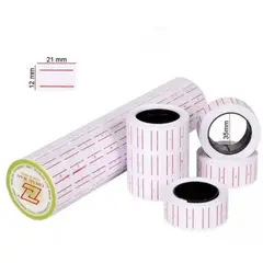 GENERICO - Rollos De Cinta Etiquetadora De Precios Paquete 10 Unidades