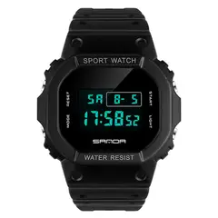 SANDA - RELOJ HOMBRE NEGRO SIMPLE 293